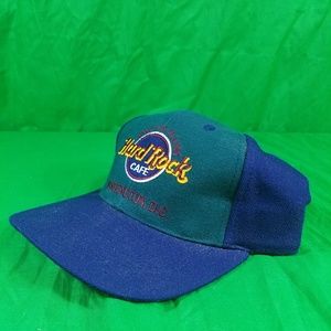 Hard Rock Cafe Washington DC Hat Blue Green cap